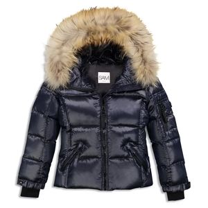 NEW SAM Fur Trimmed Jacket